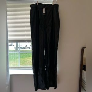 Boohoo leather pants